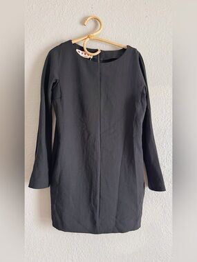 Marni Black Mini Shift Dress